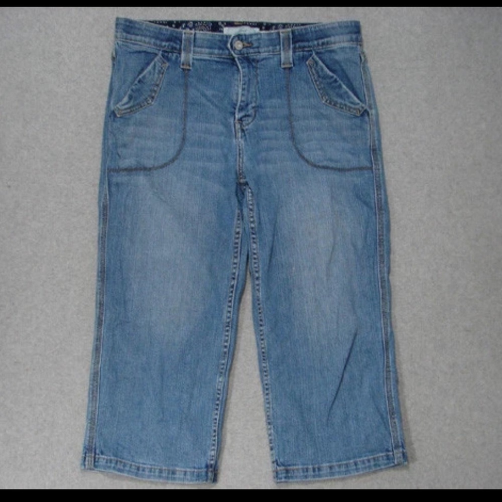 RL09420 2011 **LEVI'S** CAPRI, CROPPED WOMENS JEANS sz6